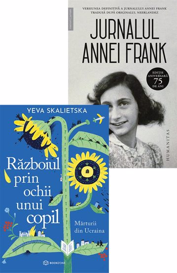 Razboiul prin ochii unui copil + Jurnalul Annei Frank