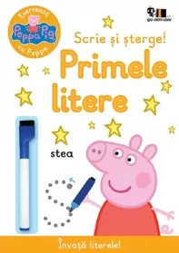 Peppa Pig: Scrie si sterge! Primele litere