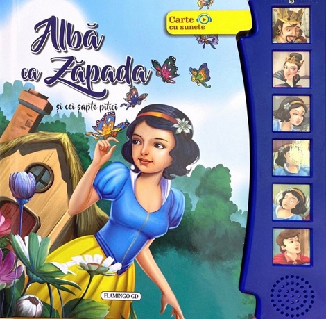 Alba ca zapada - carte cu sunete