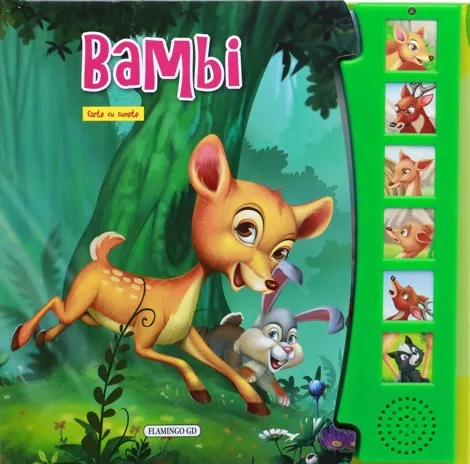Bambi - carte cu sunete