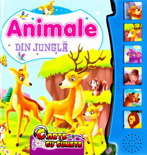 Animale salbatice - carte cu sunete