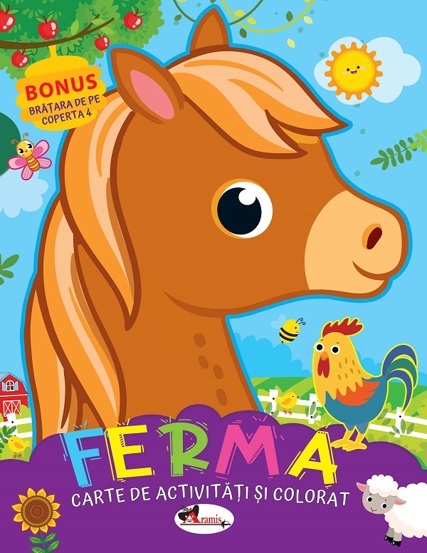 Ferma. Carte de activitati si colorat