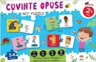 Puzzle 54 piese - Cuvinte opuse