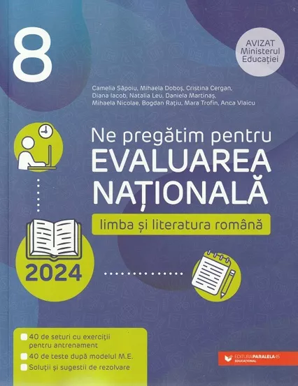 Evaluare Nationala 2024. Limba si literatura romana - Clasa 8