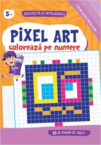 Pixel art - coloreaza pe numere