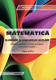 Matematica – Olimpiade si concursuri scolare – clasa a VII-a