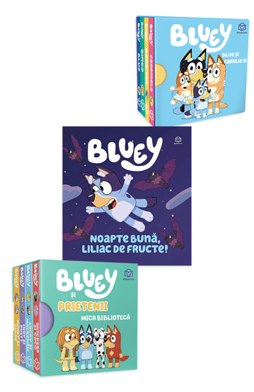 Pachet Bluey exploreaza lumea