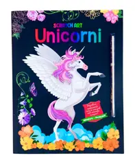 Unicorni - scratch art