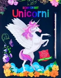 Unicorni - scratch art