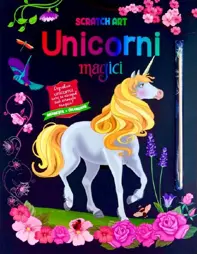 Unicorni magici- scratch art