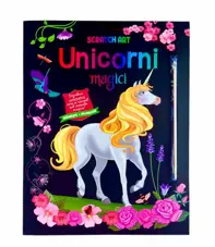 Unicorni magici- scratch art
