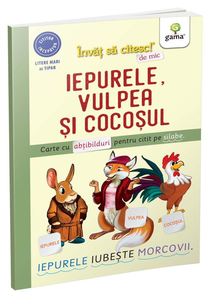 Iepurele, vulpea si cocosul (resigilat)