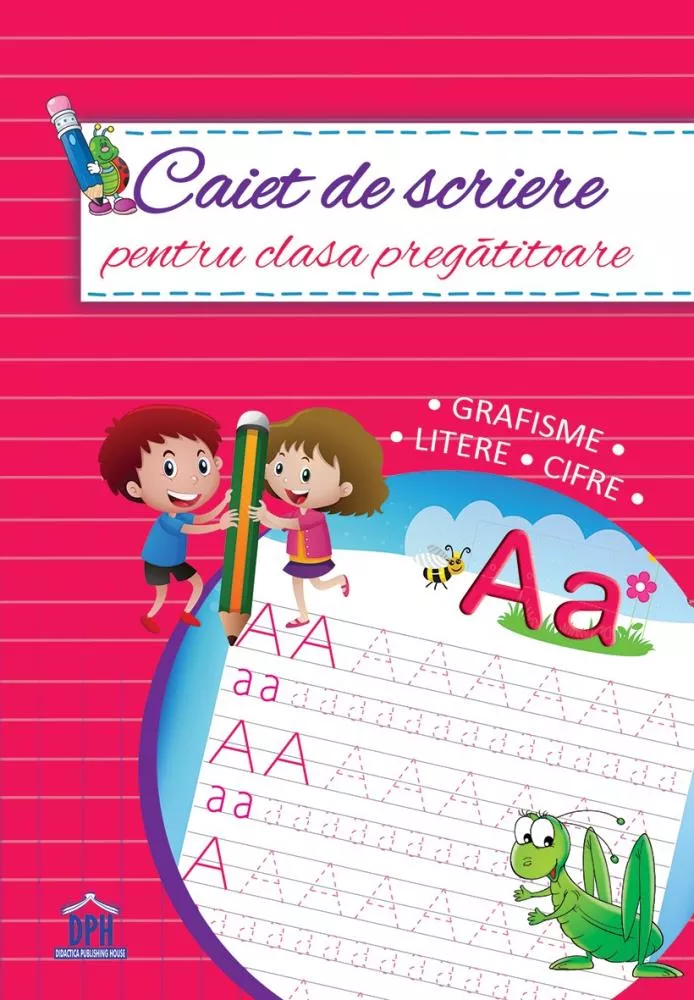Caiet de scriere pentru Clasa pregatitoare (resigilat)