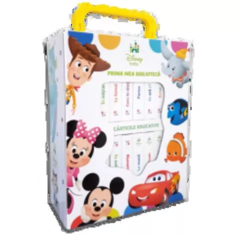 Cutie. Disney Baby. Prima mea biblioteca (12 carticele) (resigilat)
