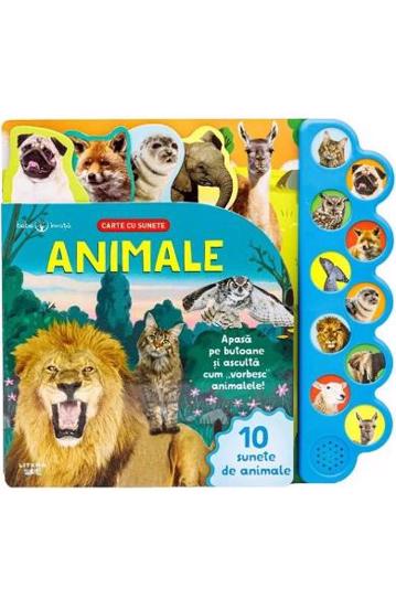 Bebe invata. Animale. Carte cu sunete (resigilat)
