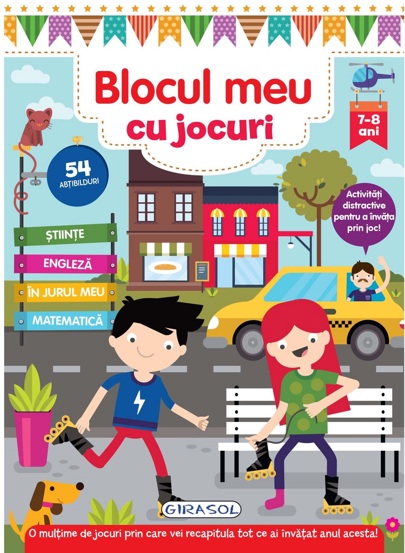 Blocul meu cu jocuri: 7-8 ani