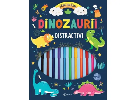 Dinozaurii distractivi. Sa ne jucam!