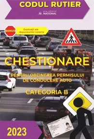 Chestionare pentru obTinerea permisului de conducere auto. Categoria B (resigilat)