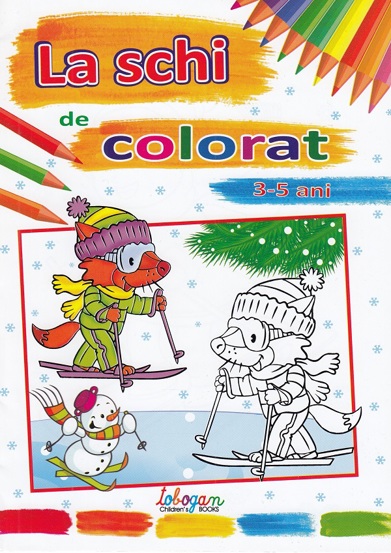 La schi de colorat