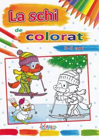 La schi de colorat
