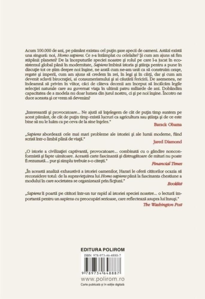 Sapiens. Scurta istorie a omenirii (resigilat)