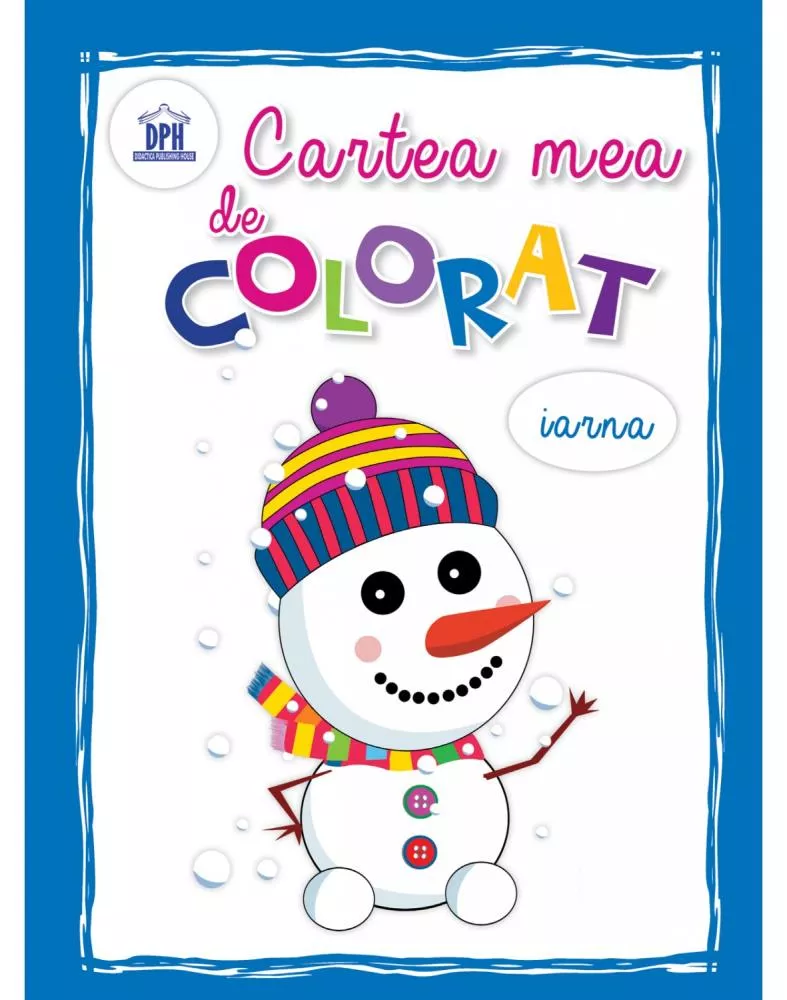 Cartea mea de colorat - Iarna (resigilat)