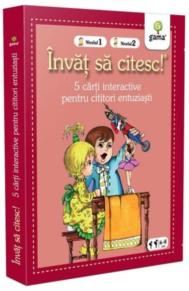 Pachet "Invat sa citesc pentru cititori entuziasti 1" - 6-8 ani (resigilat)