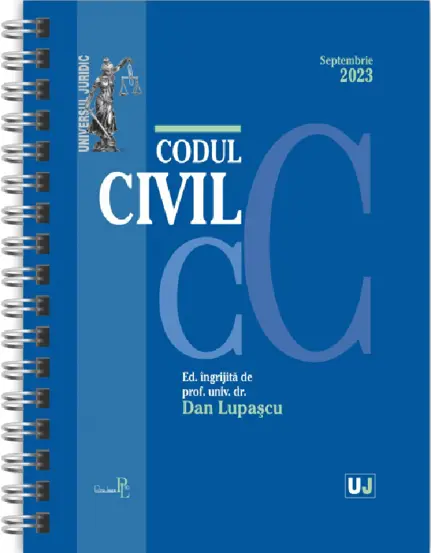 Codul civil Septembrie 2023 Ed. Spiralata