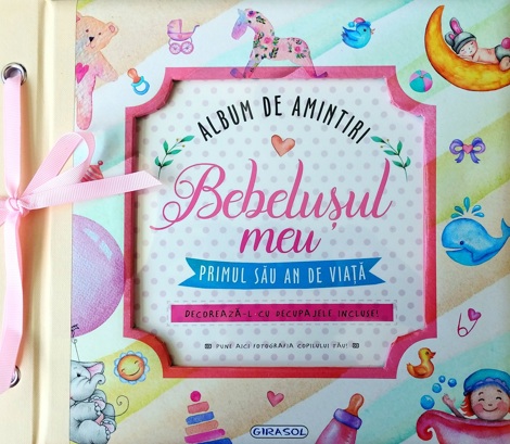 Album de amintiri: Bebelusul meu (roz)