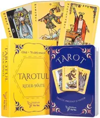 Set Tarot: Carte, cartoline si cutie cu magnet