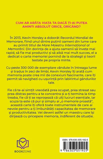 Pachet Memoria nu te va lasa la greu