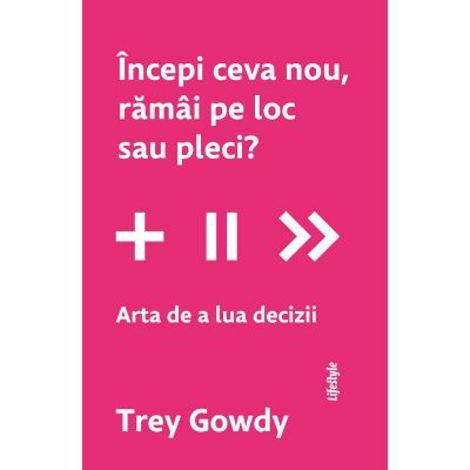 Incepi ceva nou, ramai pe loc sau pleci?