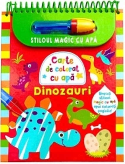 Dinozauri. Stiloul magic cu apa
