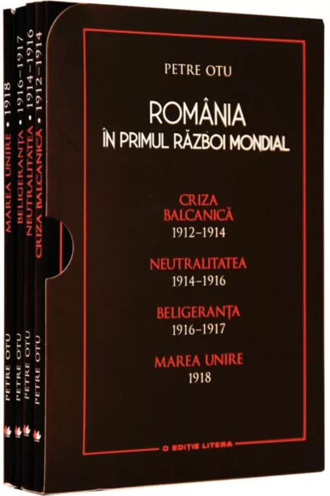 Set Romania in Primul Razboi Mondial (4 volume) (resigilat)