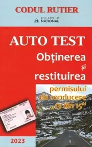 AUTO TEST. Obtinerea si restituirea permisului de conducere, 13 din 15 (resigilat)