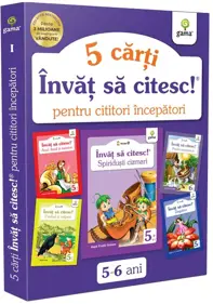 Pachet "Învăț să citesc pentru cititori începători 1" - 5-6 ani (resigilat)