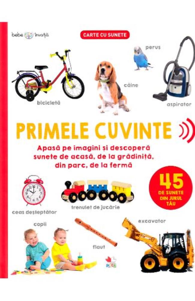 Bebe invata. Primele cuvinte. 45 de sunete din jurul tau (resigilat)