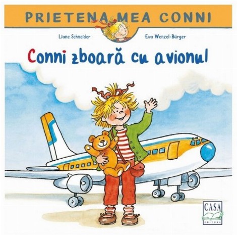 Conni zboara cu avionul