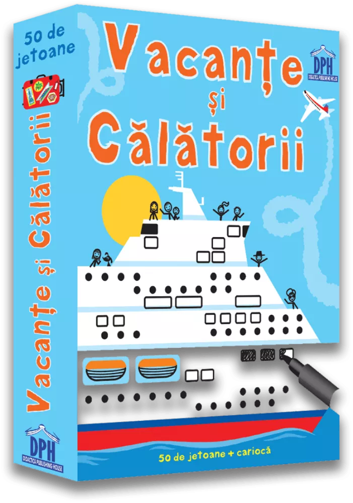 Vacante si calatorii: 50 de jetoane (resigilat)