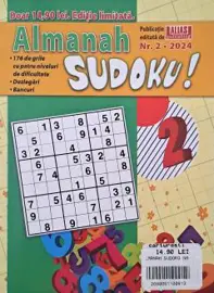 Almanah Sudoku - Nr. 2/2024