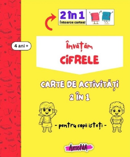 Carte de activitati  Invatam Cifrele