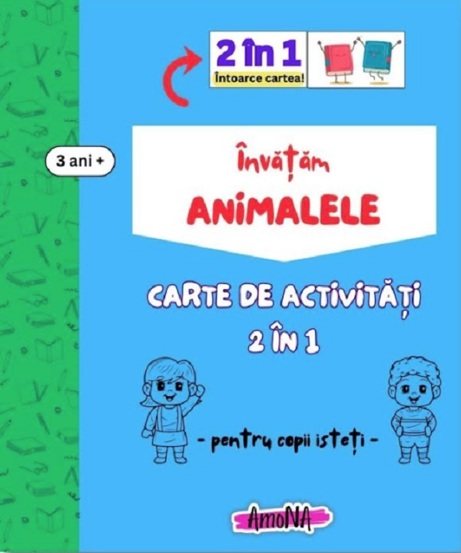 Carte de activitati  Invatam Animalele