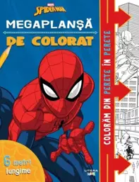 Marvel. Spider-Man. Megaplansa de colorat