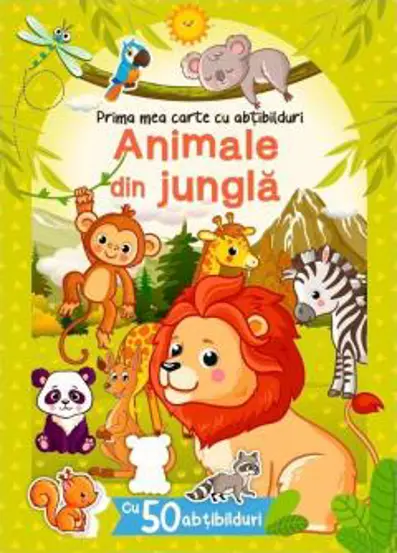 Animale din jungla - cu 50 abtibilduri