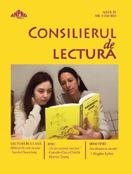 Consilierul de lectura, nr. 33 (1/2023)