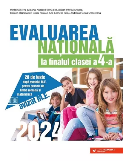 Evaluarea nationala 2024. 20 de teste - Clasa 4 (resigilat)