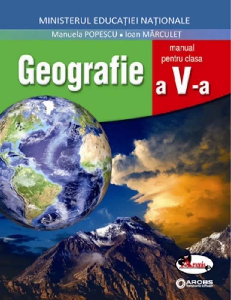 Geografie, manual pentru clasa a V-a (resigilat)