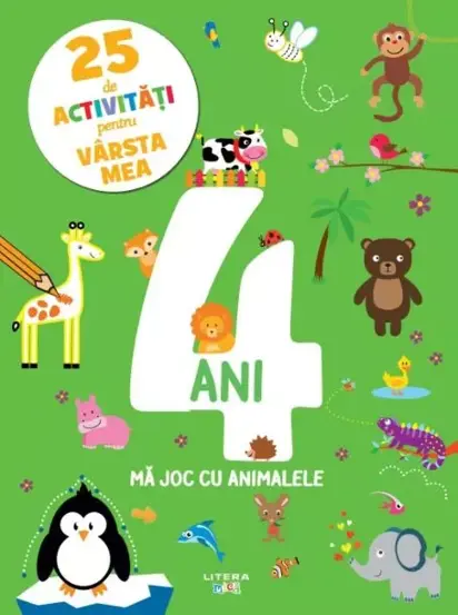 25 de activitati pentru varsta mea. 4 ani. Ma joc cu animalele