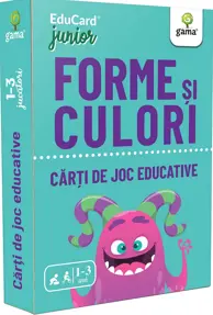 Forme si culori. Carti de joc educative