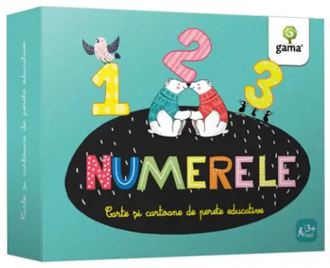 Numerele. Cartoane de perete educative si decorative